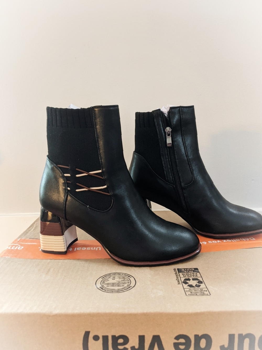 Little Empress Ankle Boots with Block Heel